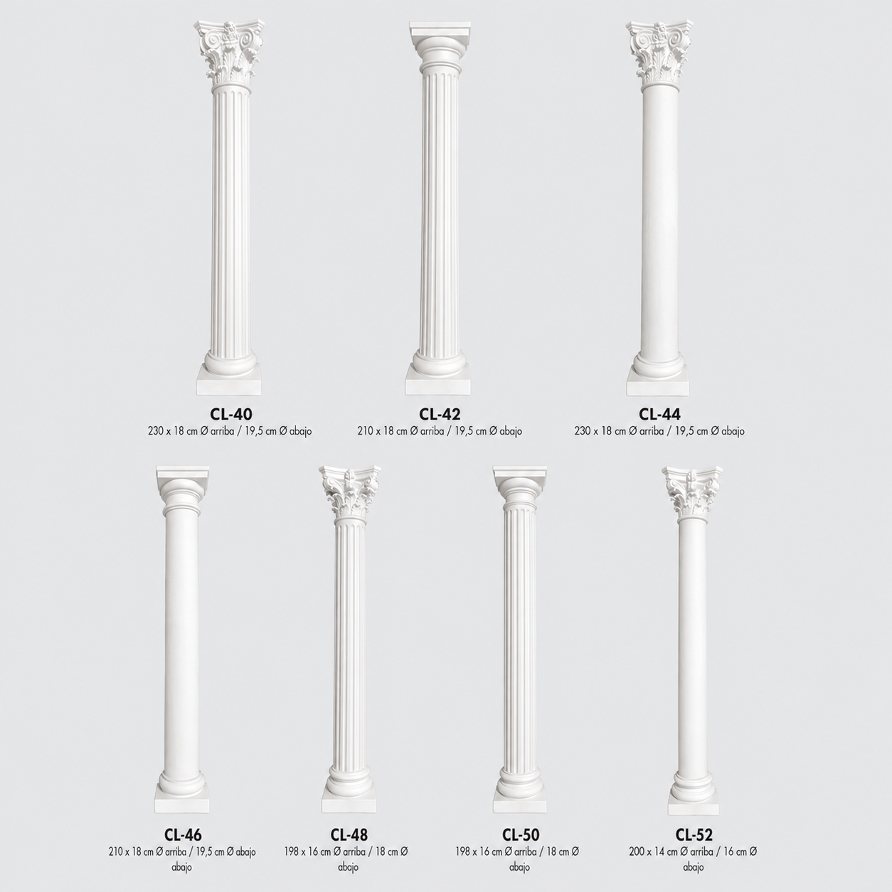 Columnas CL40-CL52